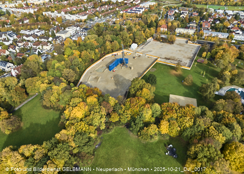 21.10.2025 - Geothermie-Baustelle am Michaelibad in Berg am Laim und Neuperlach